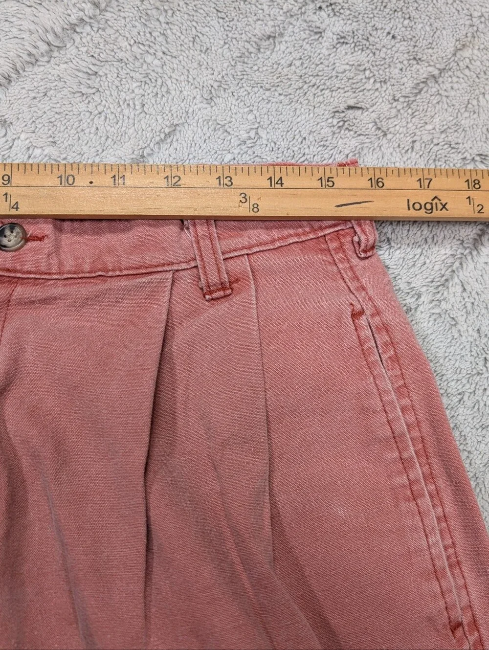 Murrays Toggerty Shop Shorts Mens 32 Pink Nantucket Red Pleated Chino Travel
